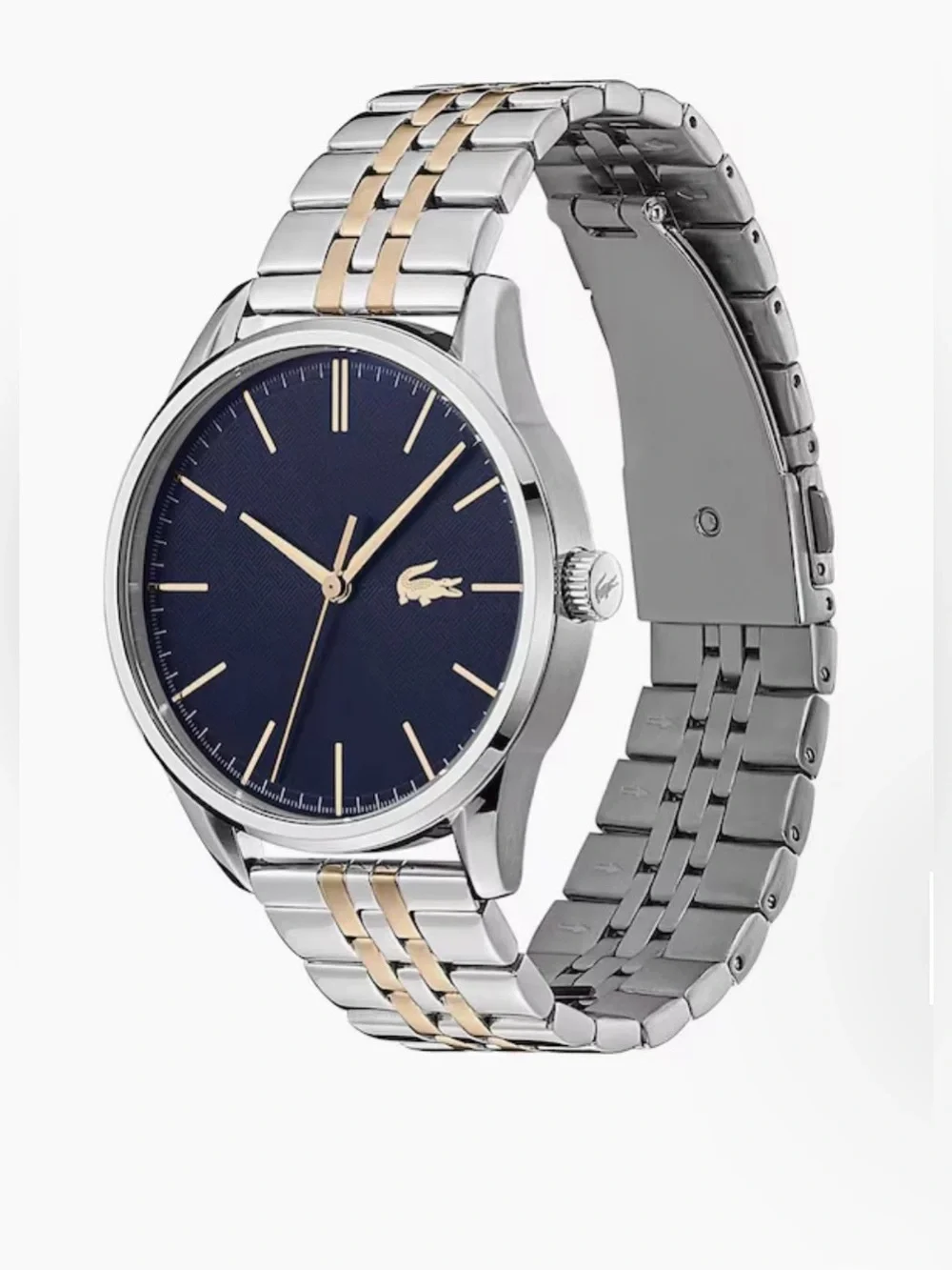 Lacoste 2011048 Men's Vienna Two-Tone Stainless Steel Bracelet Watch 42mm